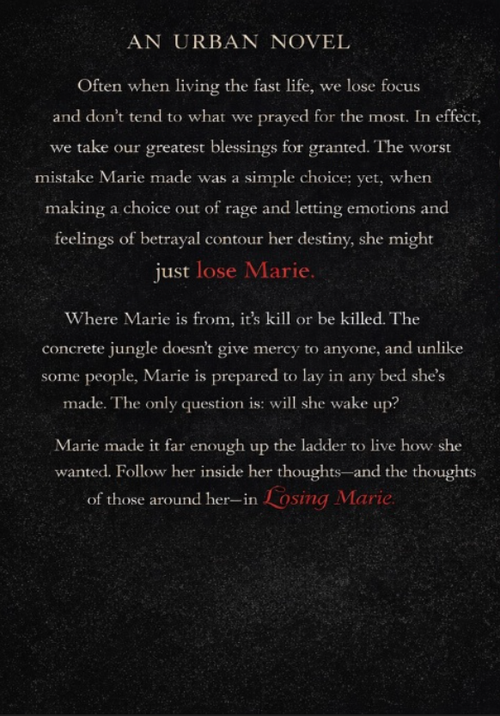 Losing Marie